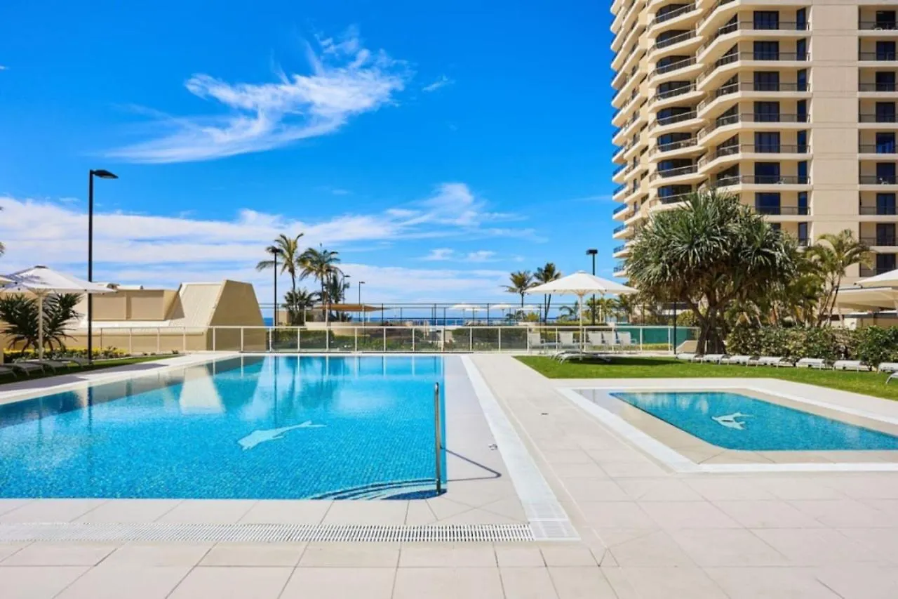 Apartment The Ballah - Central Surfers High Floor 2 Bedroom Ocean View Unit With Parking Pool Gym Gold Coast